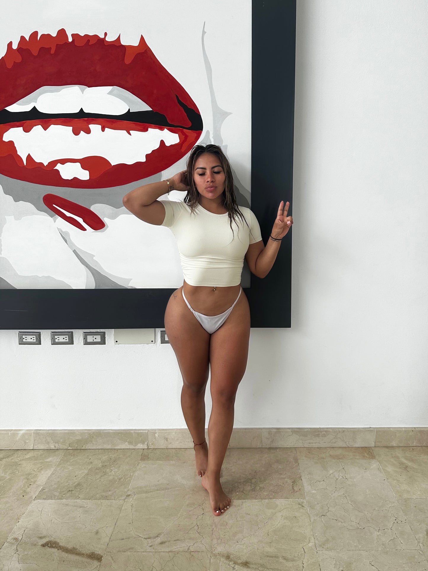 Second Skin TShirt- Tan