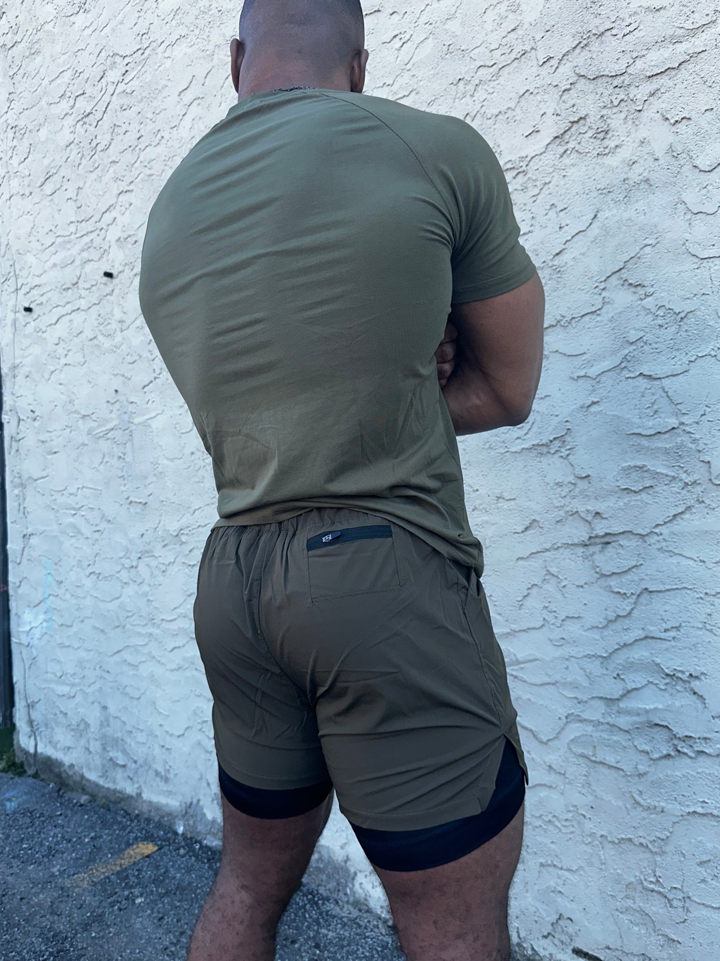 Olive Green Men’s Shorts